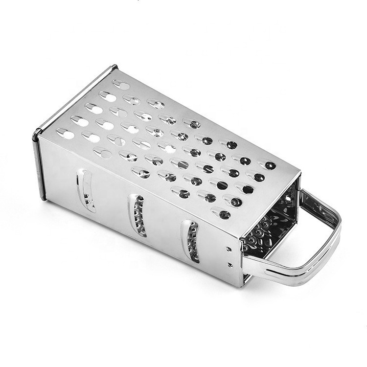 Professional 4 side multi function steel cheese vegetable ginger grater