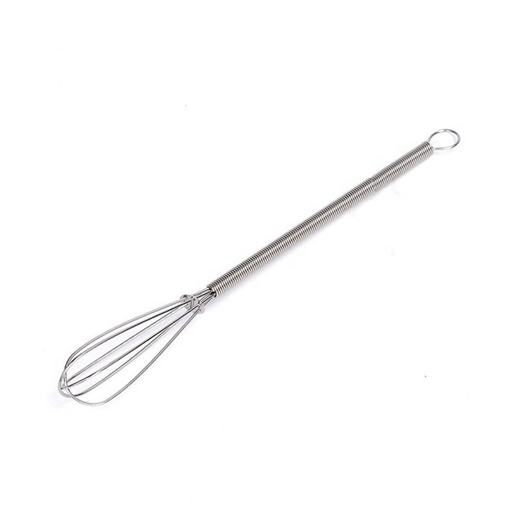 Kitchen stainless steel fouet inox egg milk whip mini whisk with different sizes