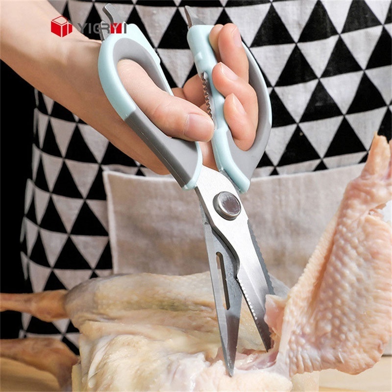 High Quality Stainless Steel Poultry Shears Heavy Duty 5 in 1 Kitchen Shears Come Apart Multipurpose Scissors