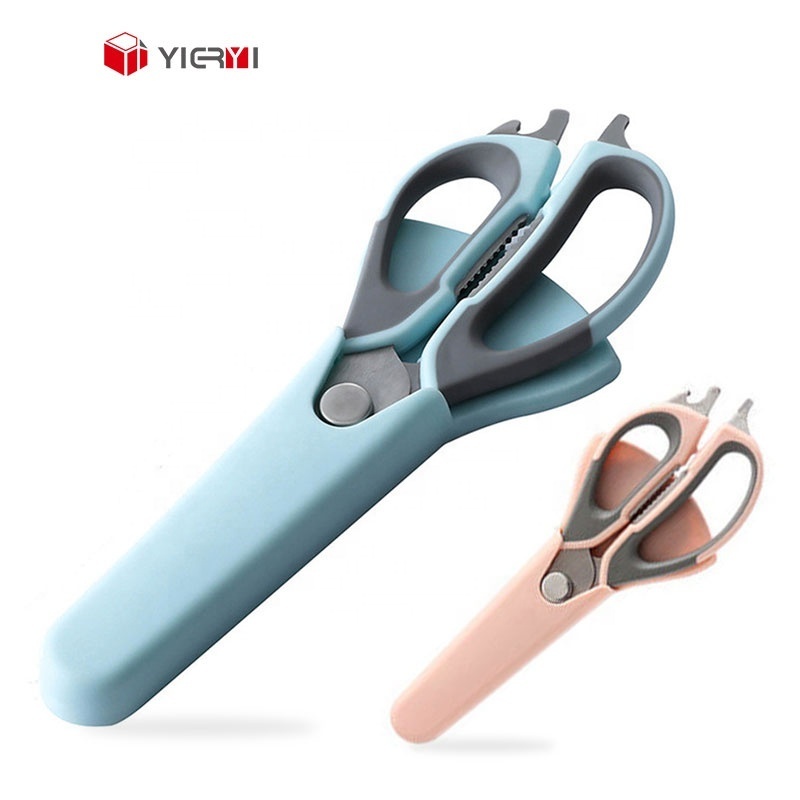 High Quality Stainless Steel Poultry Shears Heavy Duty 5 in 1 Kitchen Shears Come Apart Multipurpose Scissors