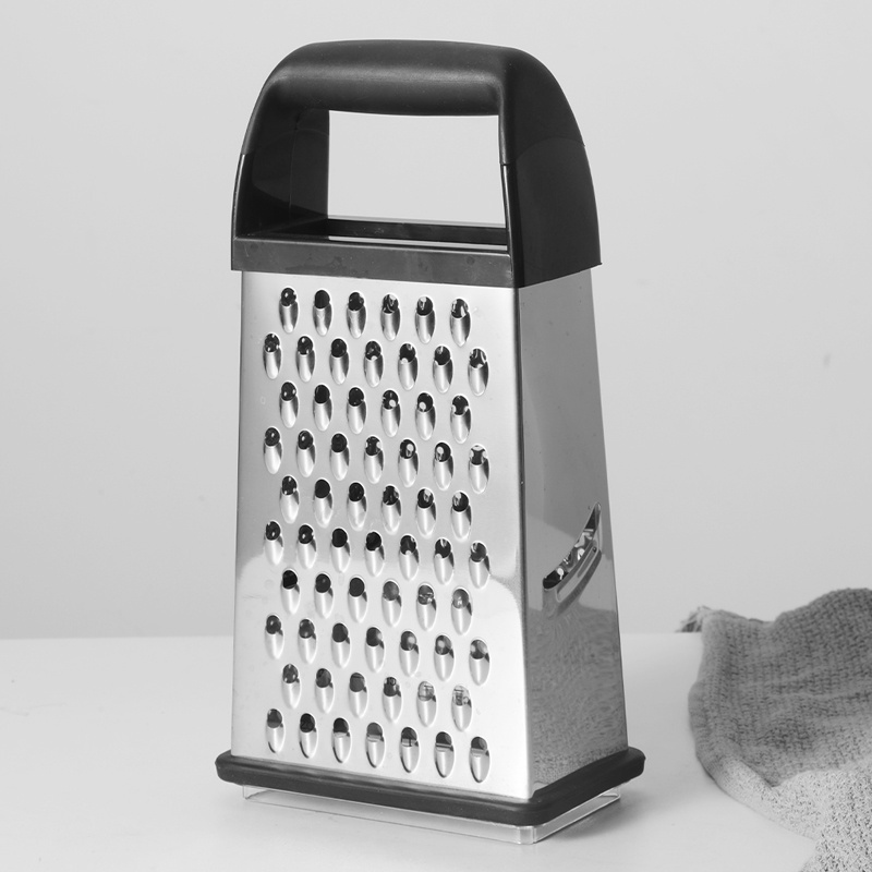 Stainless Steel Kitchen Box Grater with Detachable Storage Container