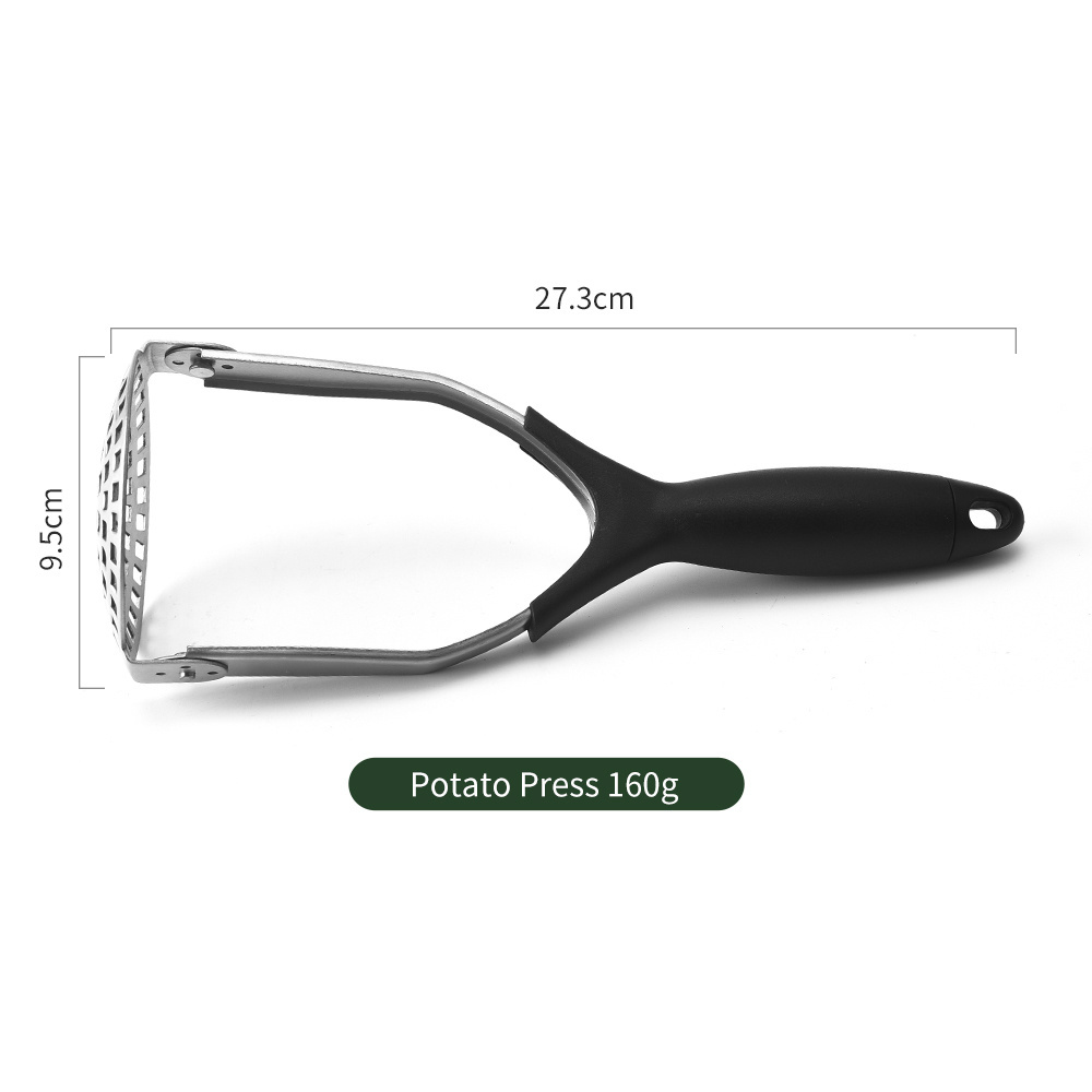 Stainless Steel Potato Masher Kitchen Tool & Food Masher Vegetable Masher