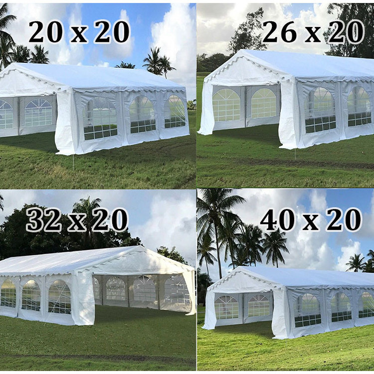 Outdoor  3x3 meters Pop up Canopy Party Tent Wedding Gazebo trade Show Tents  sidewalls White OEM