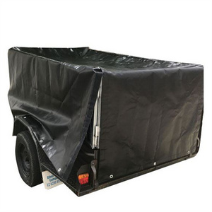 6x4, 7x4, 7x5, 8x4 , 8x5 ft trailer cover black waterproof for AU model