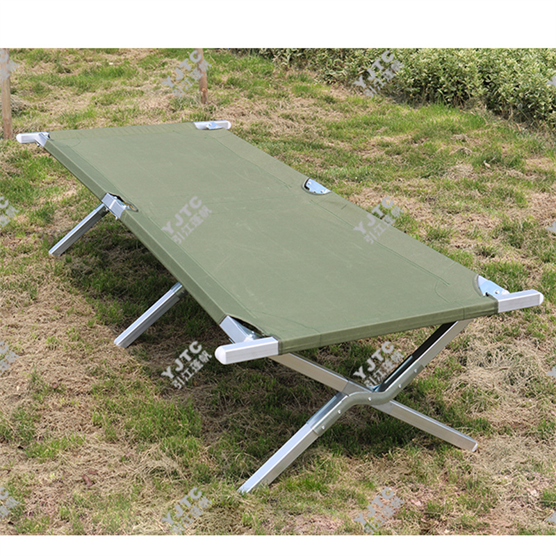 600D oxford camping Folding Bed Portable Camping beds for Adults Hiking Hunting Traveling portable sleeping beds YJTC08-ZDC18