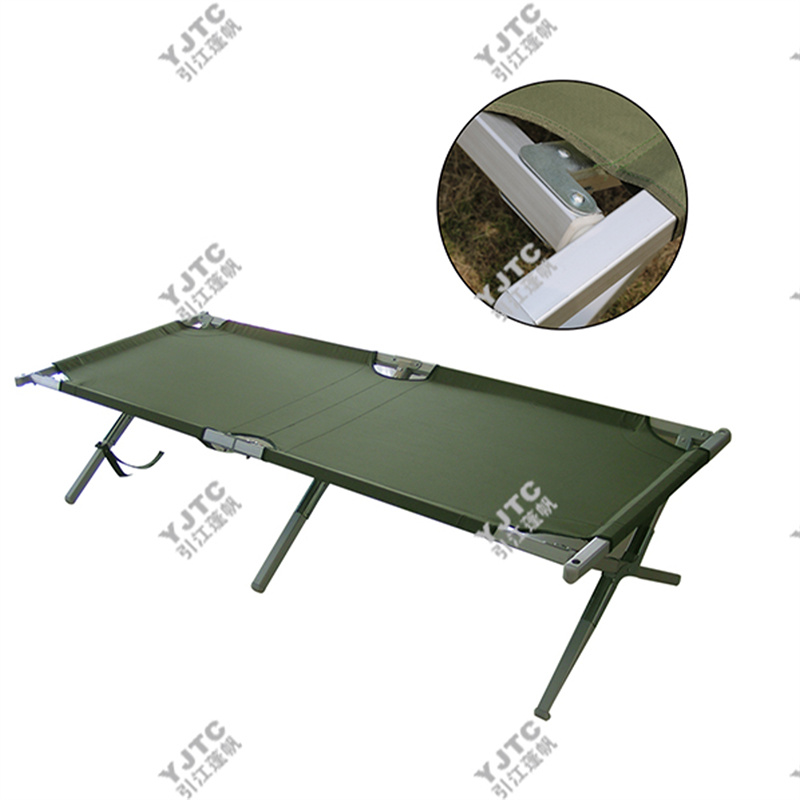 600D oxford camping Folding Bed Portable Camping beds for Adults Hiking Hunting Traveling portable sleeping beds YJTC08-ZDC18