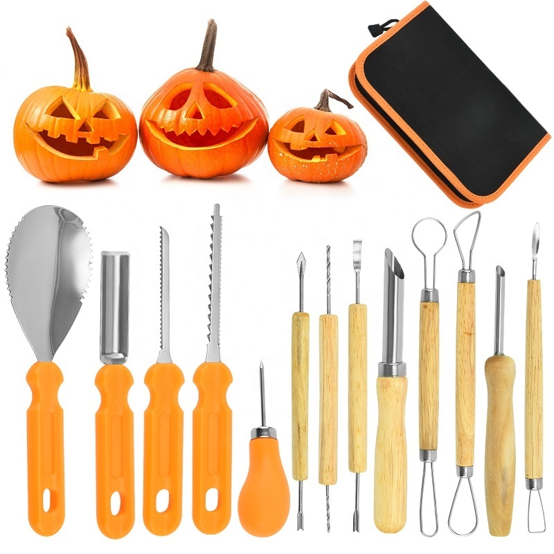 The 13-piece Halloween pumpkin Carving tool set is also available for Christmas clay tools