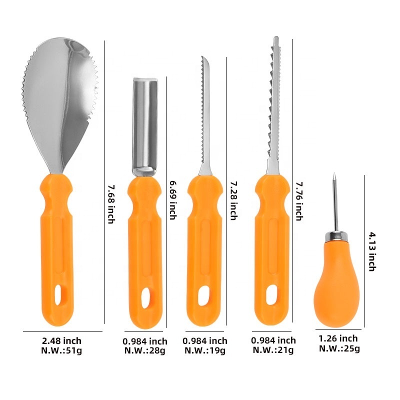 The 13-piece Halloween pumpkin Carving tool set is also available for Christmas clay tools