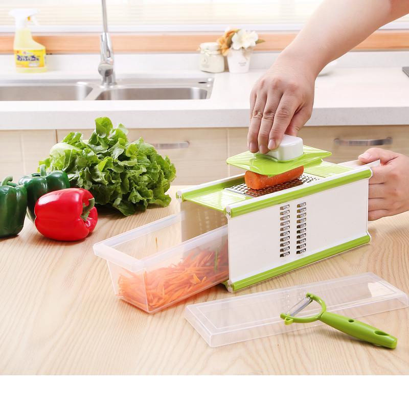 Professional Food Vegetable Cutter Kitchen Multipurpose Julienne Grater Vegetable Cutter