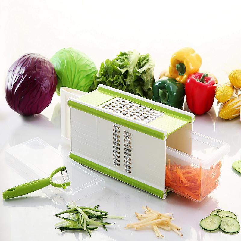 Professional Food Vegetable Cutter Kitchen Multipurpose Julienne Grater Vegetable Cutter