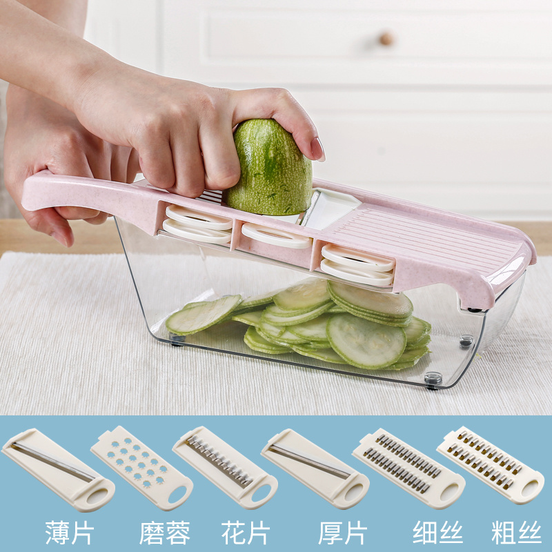 All in 1 vegetable Chopper Pro Cutter Kitchen Mandoline Slicer Vegetable Shredder Cutter Cheese Garlic Grater Kitchen Cutter