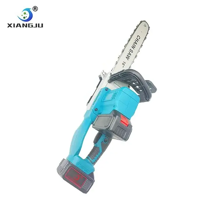 Good Quality Portable One Hand Hold Brushless   Power Electric Garden Tools  Outdoor Cordless 16 inch  Electric Mini Chain Saw