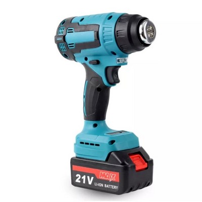 Portable Power Tools Handheld 21V Cordless Hot Air Gun Rechargeable Battery Cordless Heat Gun