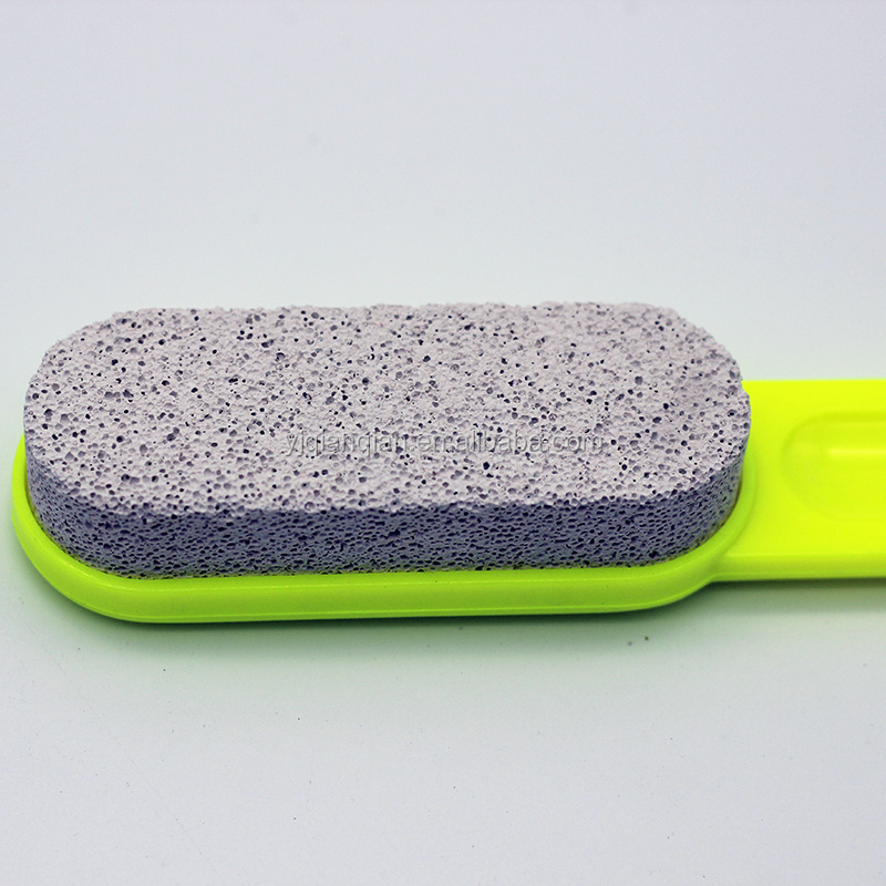 Plastic handle pumice foot pumice stone brush