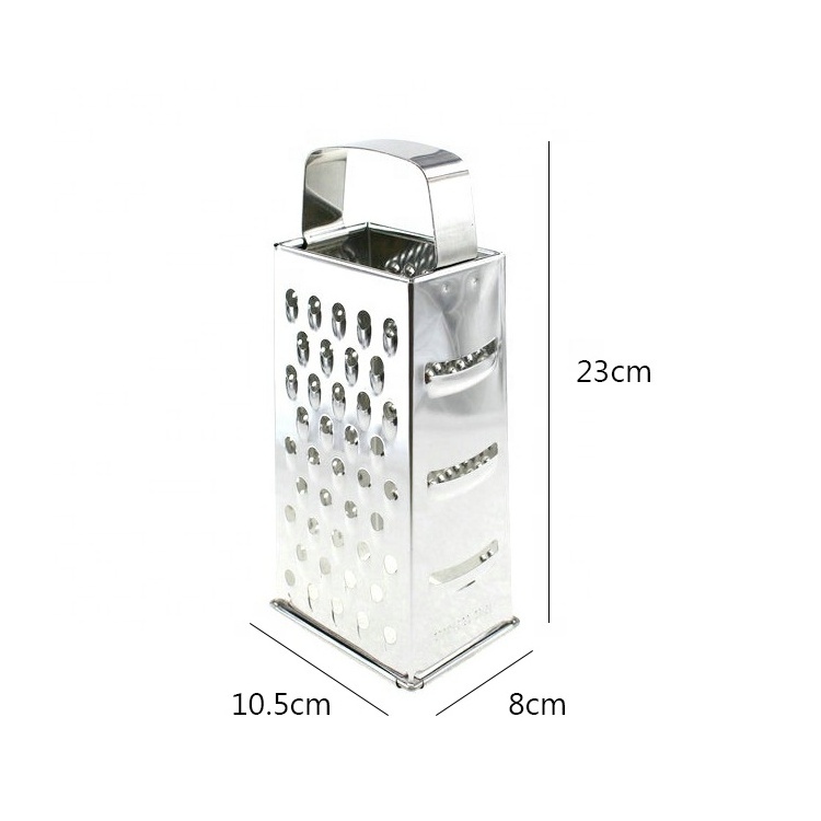 Multifunction 4-Sides stainless steel kitchen cheese box slicer vegetable grater