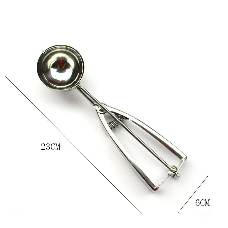 eco-friendly ice cream scoop Cookie Scoop Stainless Steel Ice Cream Scoop