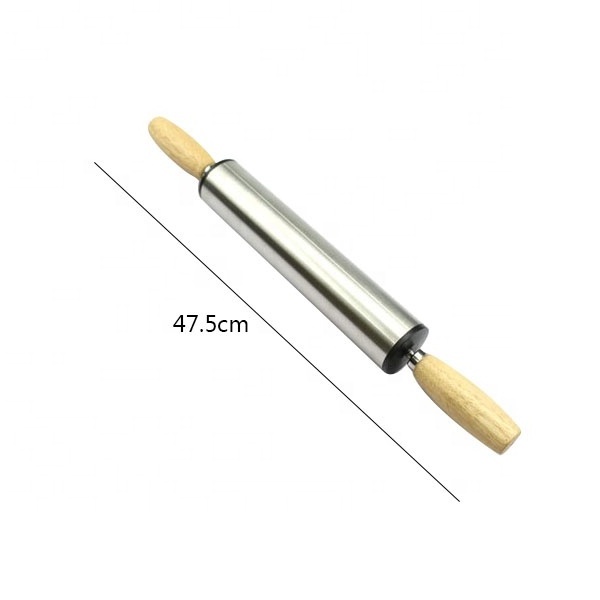 Adjustable dough stick non-stick rolling pin stainless steel rolling pin