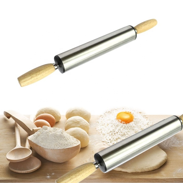 Adjustable dough stick non-stick rolling pin stainless steel rolling pin