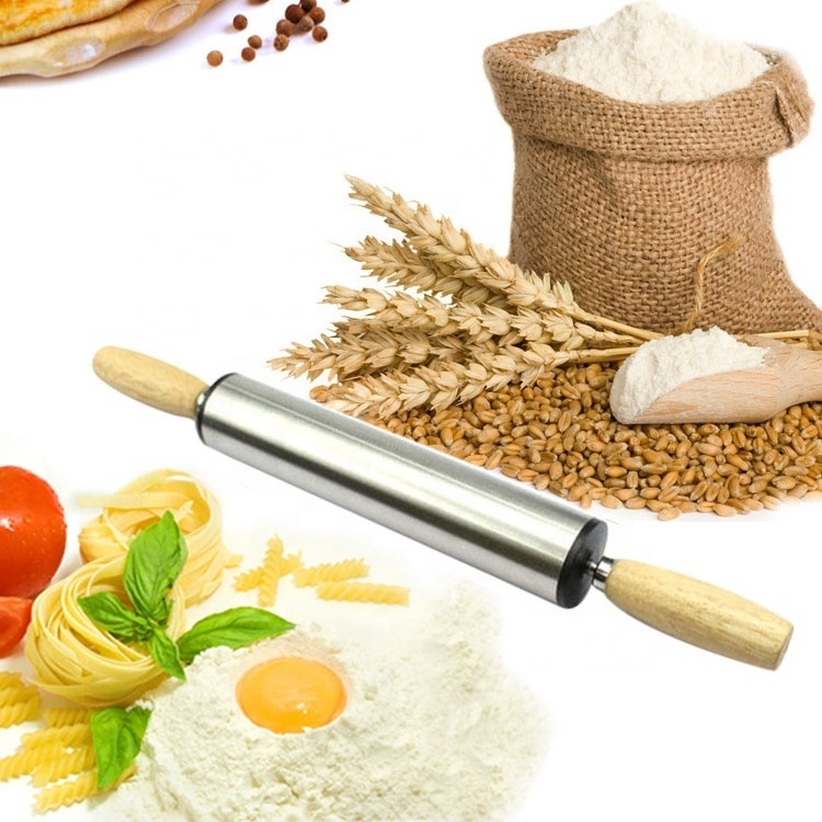 Adjustable dough stick non-stick rolling pin stainless steel rolling pin