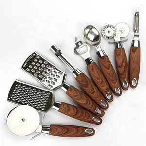 8pcs Kitchen Gadgets Set Stainless Steel Grater Home Essentials Kitchen Tools