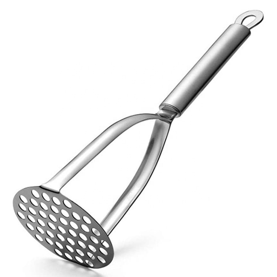 Stainless Steel Potato Masher for Avocado, Potatoes, Beans, Meat and Vegetables