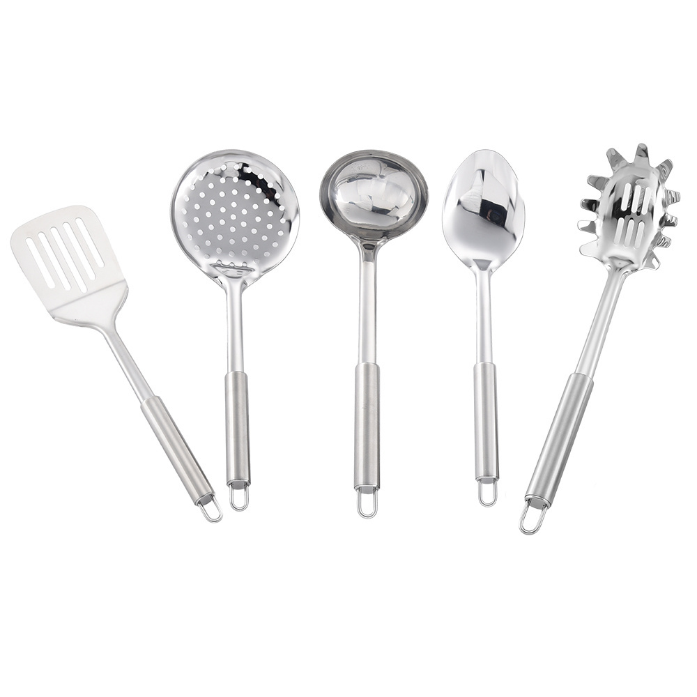 Manufacturers Wholesale Luxury Stainless Steel Kitchen Accessories Set Home And Chef Kitchen Cooking Utensil Tool Sets