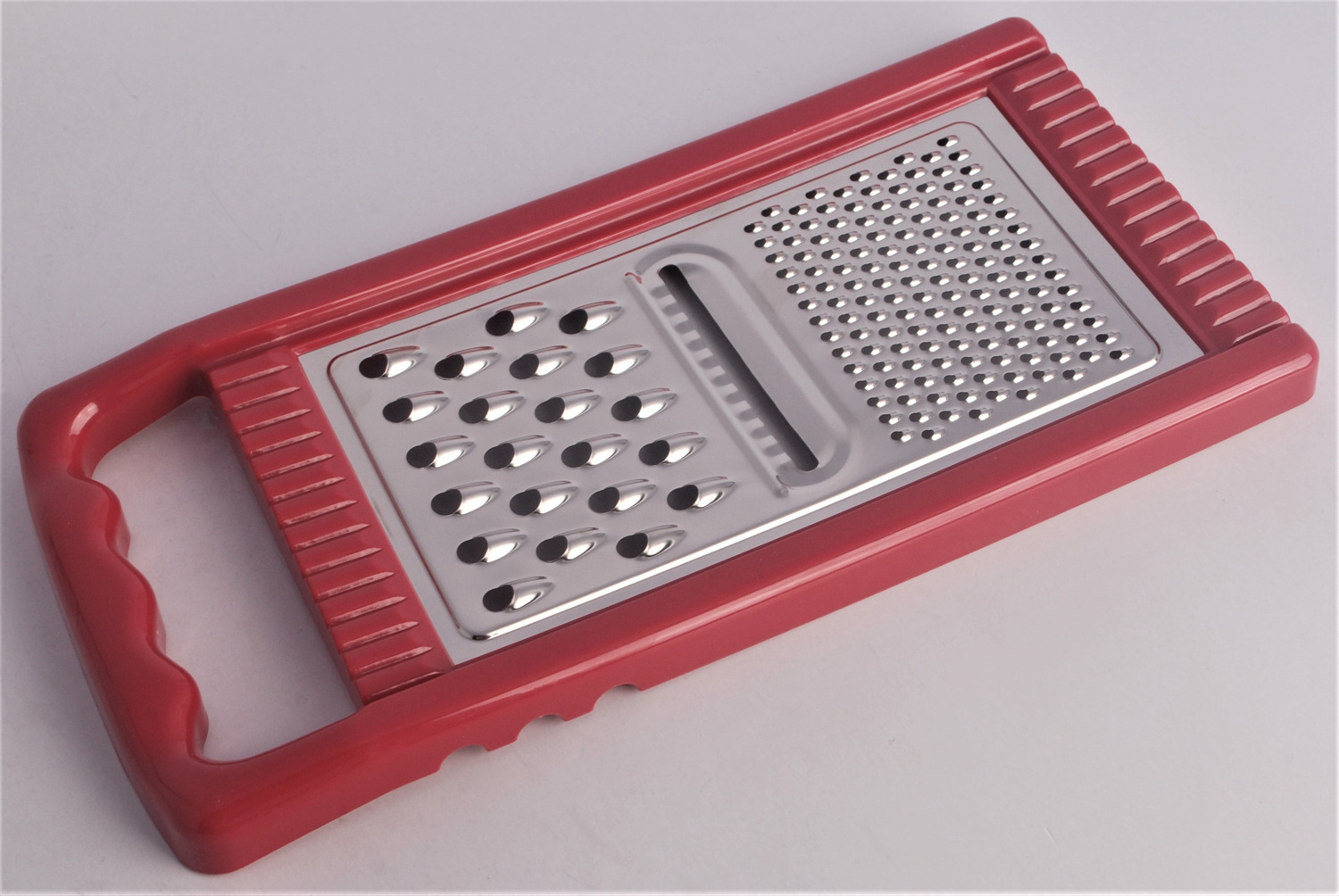 High Quality Stainless Steel Cheese Grater Kitchen Grater Flat Grater With Anti-Slip Grip Handle