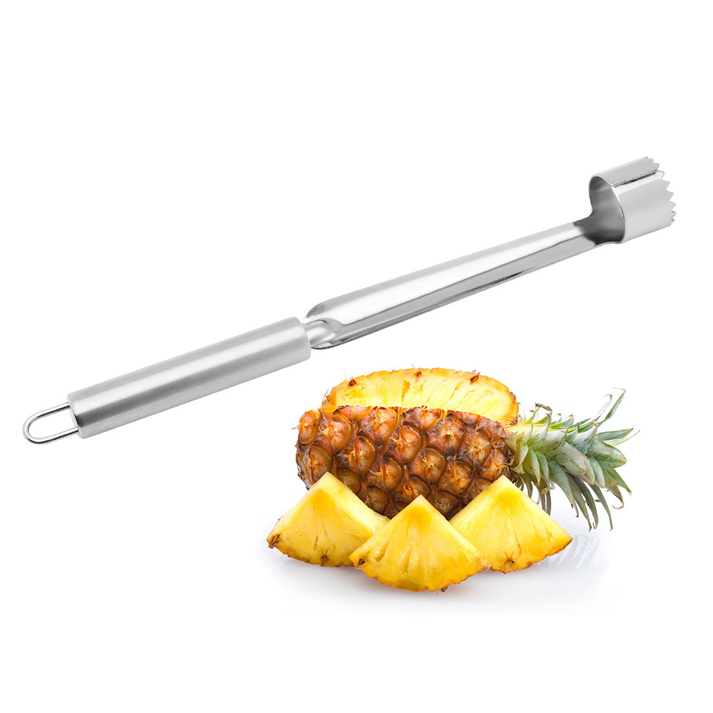 Customized Logo Manual Stainless Steel Easy To Use Commercial Pineapple Apple Corers & Pitters