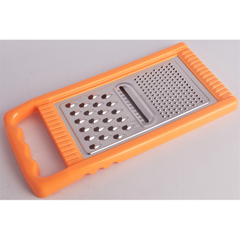 High Quality Stainless Steel Cheese Grater Kitchen Grater Flat Grater With Anti-Slip Grip Handle