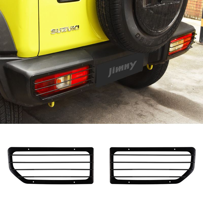 Car Taillight Lamp Shade Rear Large Lamp Shade for Suzuki Jimny JB64 JB74 2019+ 2 PCS Auto Exterior Accessories Car Parts