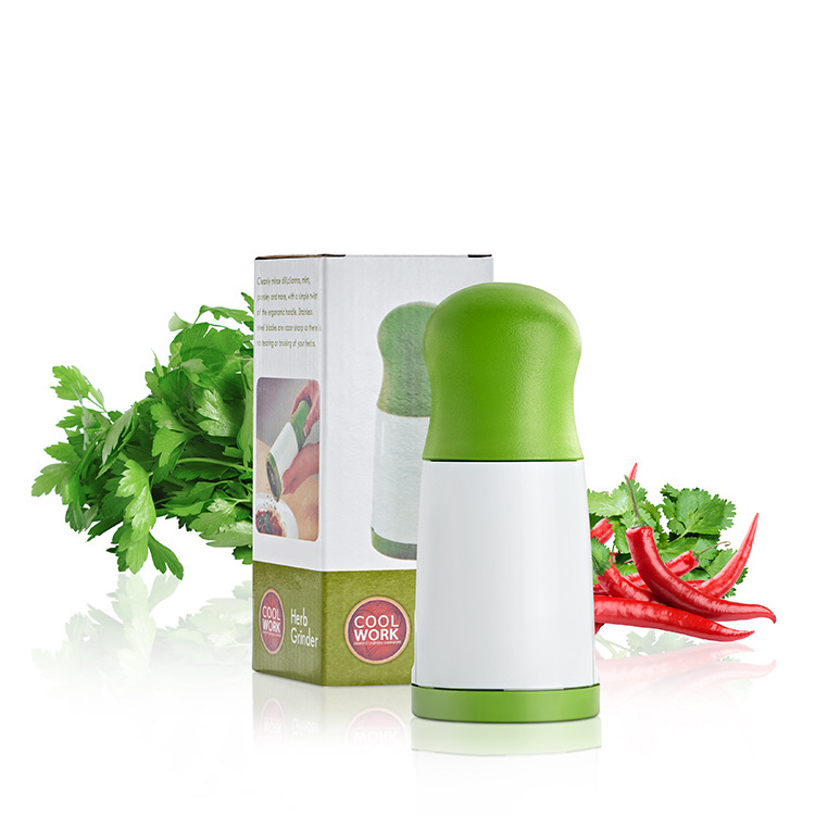 Herb Grinder Spice Mill Parsley Shredder Chopper Vegetable Cutter Garlic Coriander Spice Grinder Vegetable Chopper