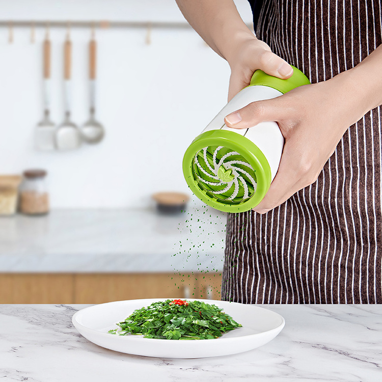 Herb Grinder Spice Mill Parsley Shredder Chopper Vegetable Cutter Garlic Coriander Spice Grinder Vegetable Chopper