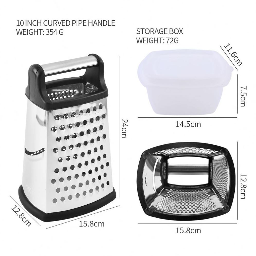 Professional Manufacturer Golden Supplier Cheese Grater With Garlic Crusher