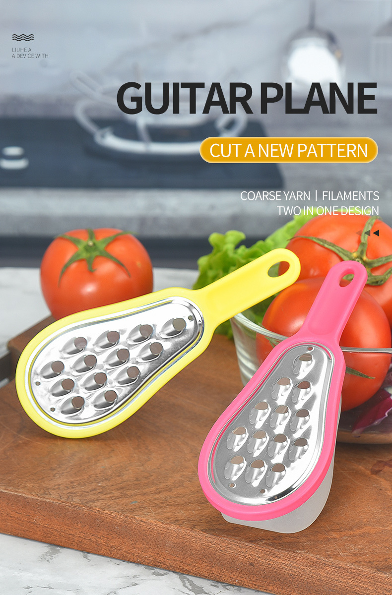 Kitchen mini stainless steel one sides grater with box  cheese grater vegetable cutter