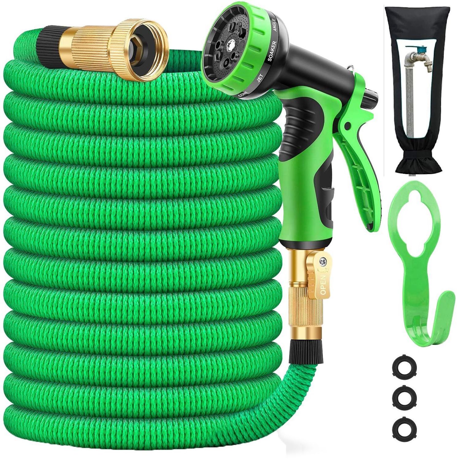 expandable garde Water Garden Hose Set  50ft 100ft 150ft 200ft Extendable Light Weight Extension Watering garden Hose