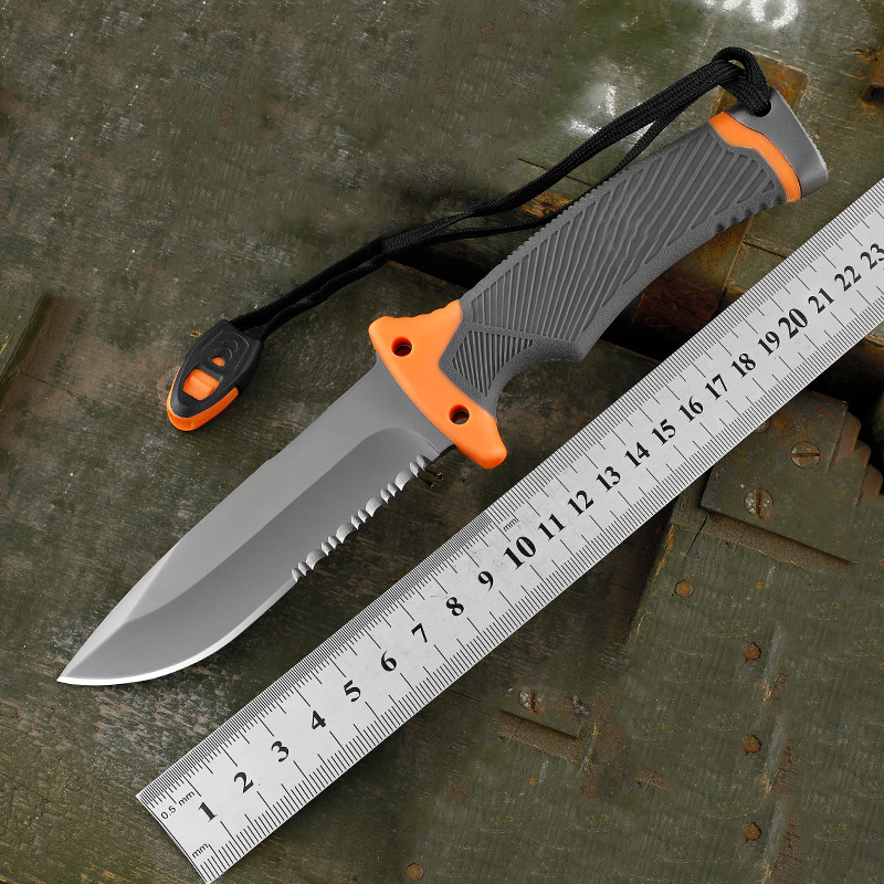 High Quality 3cr13 stainless steel blade Survival Outdoor Tactical Hunting fixe blade mokume Knife blade blank