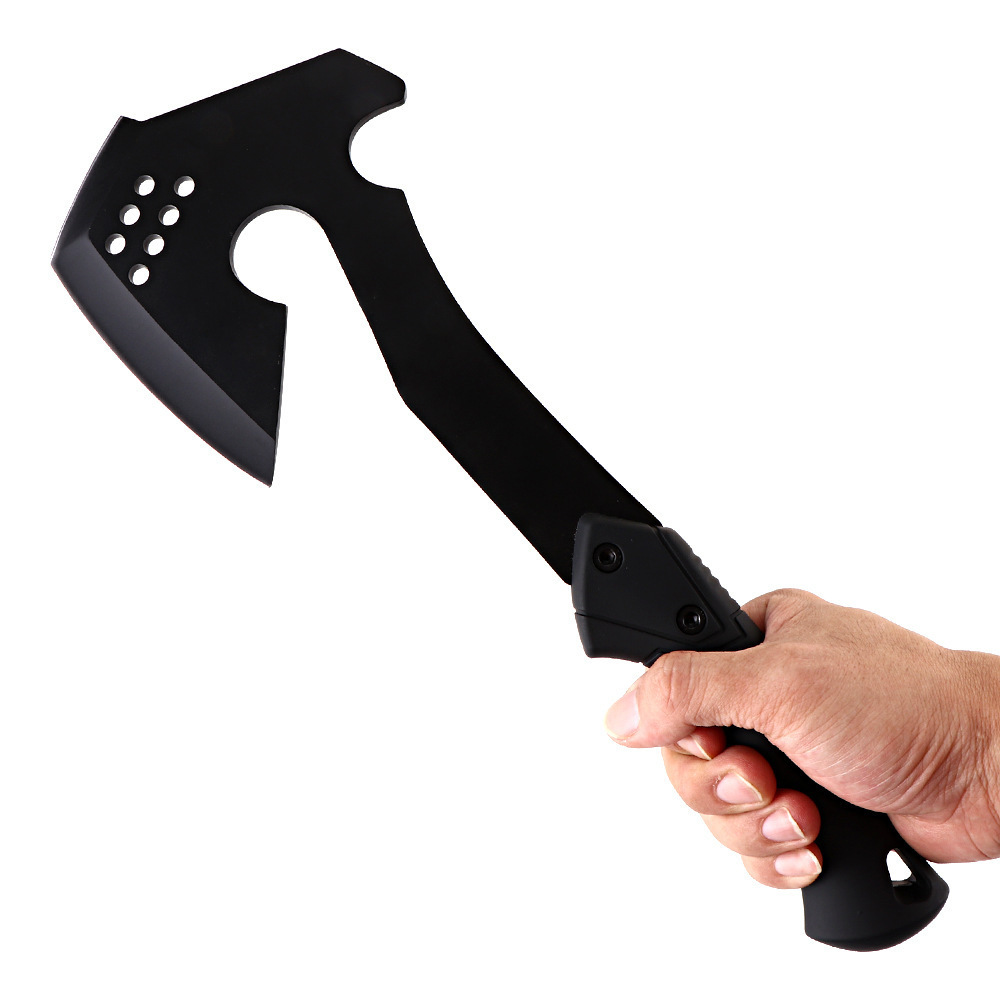 High hardness stainless steel outdoor camping survival axe multi-function hand axe