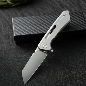 High quality D2 blade survival EDC tactical pocket D2 knife with Belt Clip