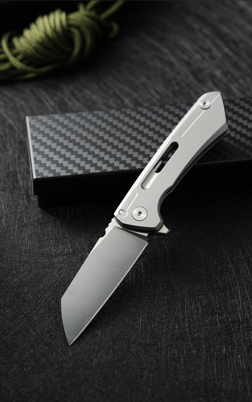 High quality D2 blade survival EDC tactical pocket D2 knife with Belt Clip