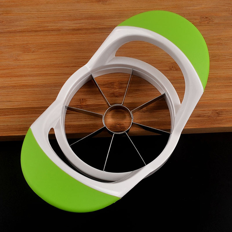 Amazon hot sale Wholesale Kitchen Gadgets Stainless Steel Blade Apple Slicer Corer Fruit Cutter