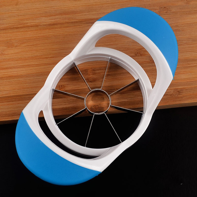 Amazon hot sale Wholesale Kitchen Gadgets Stainless Steel Blade Apple Slicer Corer Fruit Cutter