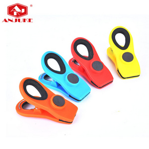 ANJUKE Wholesale Colorful Plastic Heavy Seal Grip Large Snack Storage Sealing Bag Seal Clips For Food Bag Clips