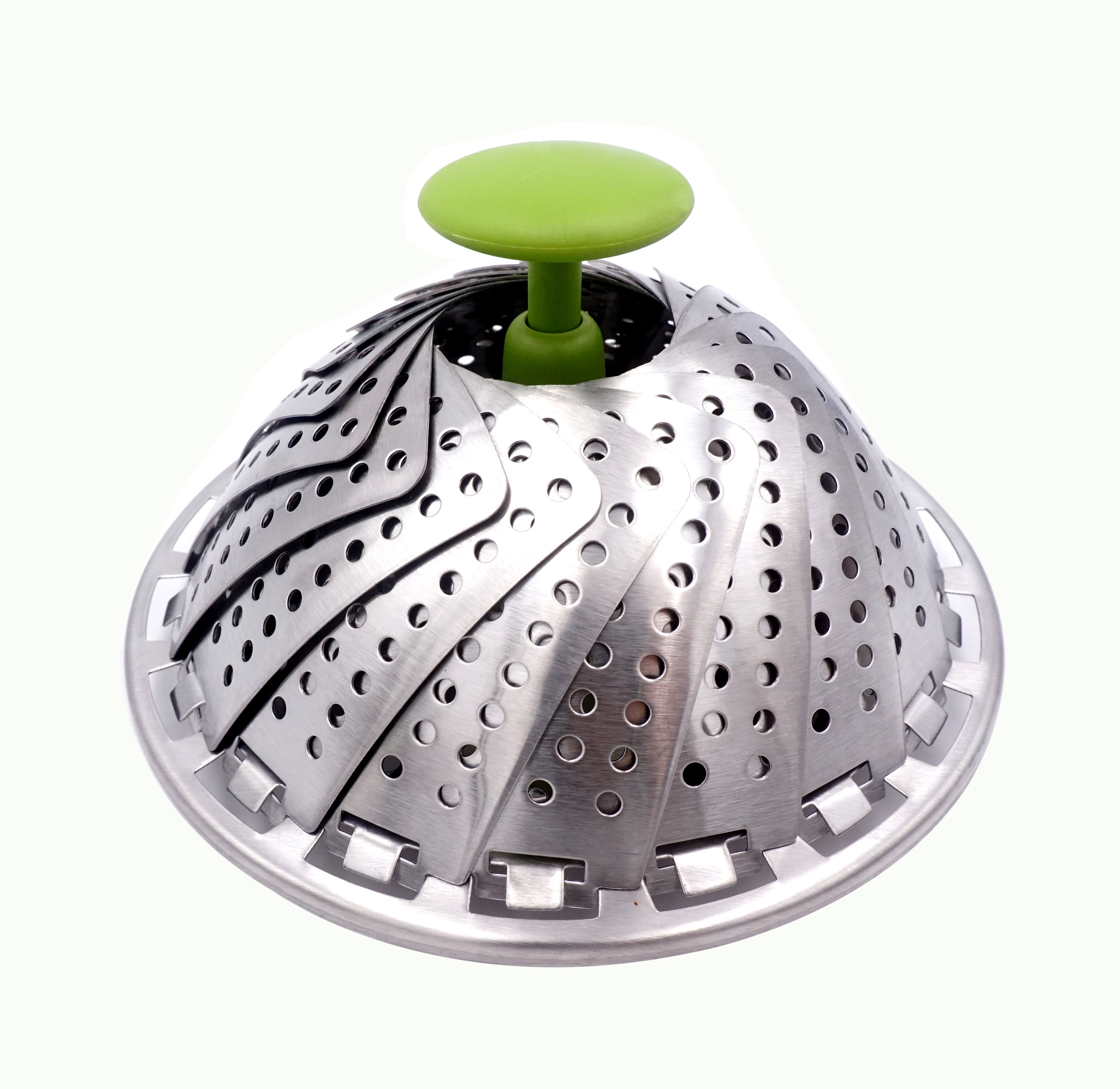 Hot sale stainless steel steamer basket with food safe material kitchen steamer