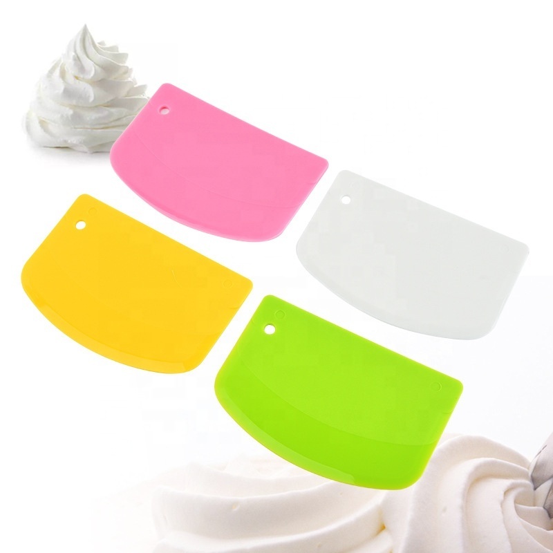 Kitchen plastic Dough Baking Cutter cake Pastry Bread PP Dough Scraper