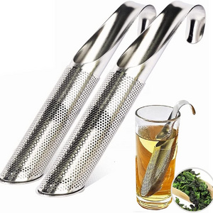 Food Grade 304 Stainless Steel Tea Diffuser Fine Mesh Stainless Steel Tea Steeper