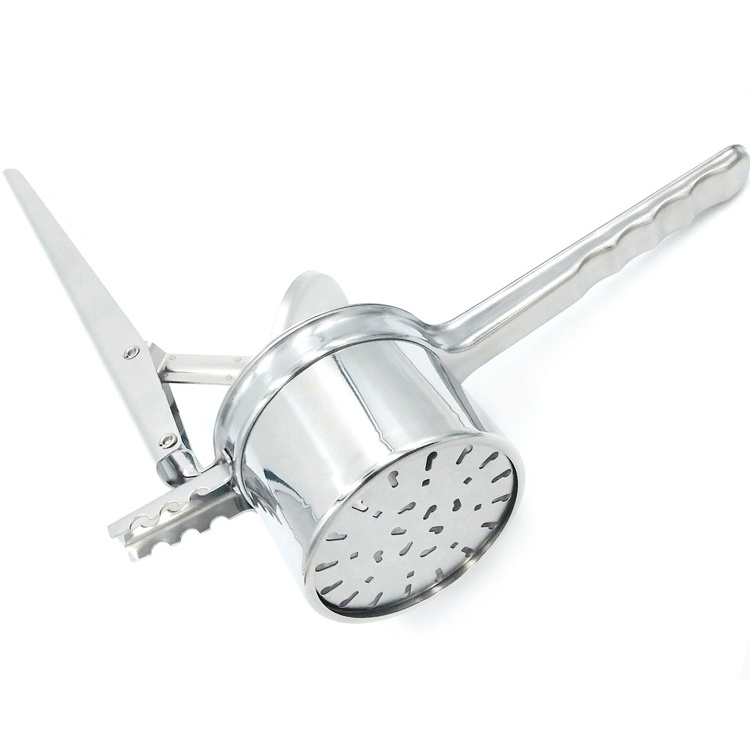 Manual Masher for Potatoes, Fruits, Vegetables Stainless Steel Potato Ricer