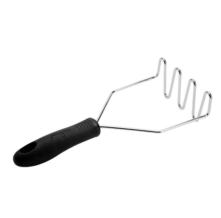 Heavy Duty Metal Potato Ricer Food Masher Utensil Hand Masher