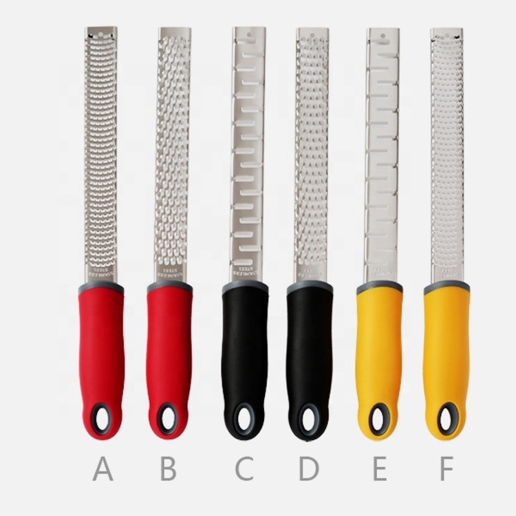 High Quality Stainless Steel 304  Cheese And Carrot Hand Grater Lemon Zester