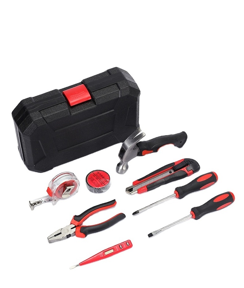 9PCS Classic Style Professional Mechanic Box Package Tool Sets Tool Kit Set