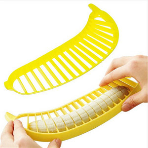 Factory Portable Multifunction Plastic Fruit Cutter Tool Banana Cutter Slicer